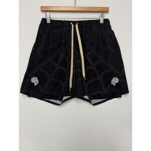 Darc Sport 193/1000 Shorts Mens Large Spider Web Mesh Wolves Athlete Performance